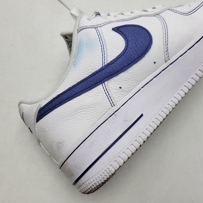 【中古品】【メンズ】 NIKE ナイキ AIR FORCE 1 '07 LV8 HQ2037-100 エア フォース 1 '07 LV8 スニーカー シューズ 靴 160-260704-as-13-izu サイズ：27cm カラー：WHITE/DEEP ROYAL BLUE 万代Net店