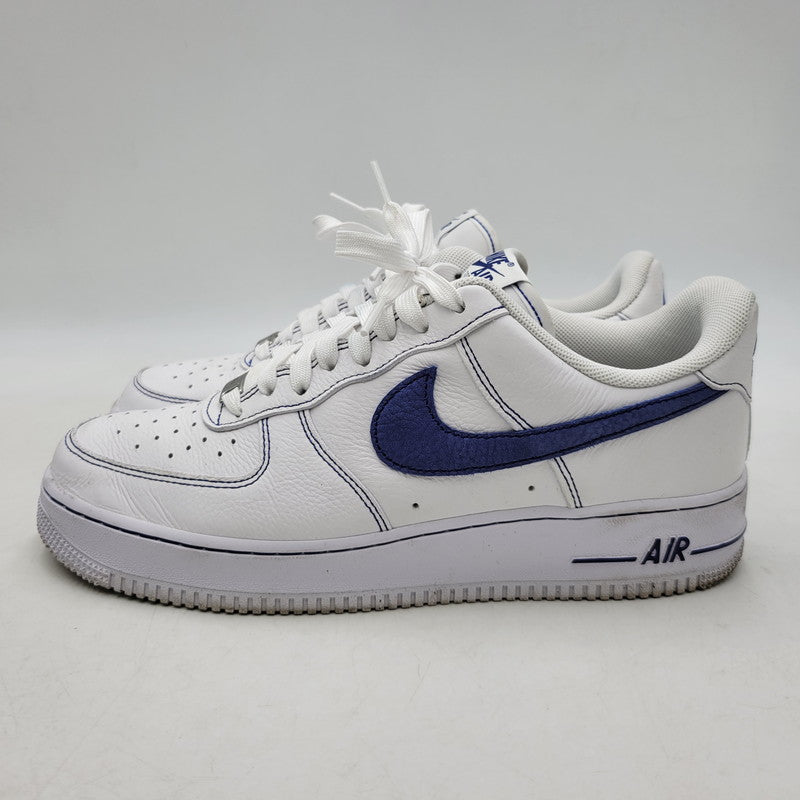 【中古品】【メンズ】 NIKE ナイキ AIR FORCE 1 '07 LV8 HQ2037-100 エア フォース 1 '07 LV8 スニーカー シューズ 靴 160-260704-as-13-izu サイズ：27cm カラー：WHITE/DEEP ROYAL BLUE 万代Net店
