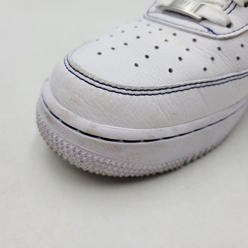 【中古品】【メンズ】 NIKE ナイキ AIR FORCE 1 '07 LV8 HQ2037-100 エア フォース 1 '07 LV8 スニーカー シューズ 靴 160-260704-as-13-izu サイズ：27cm カラー：WHITE/DEEP ROYAL BLUE 万代Net店