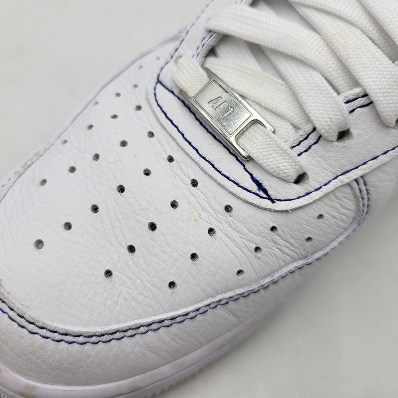 【中古品】【メンズ】 NIKE ナイキ AIR FORCE 1 '07 LV8 HQ2037-100 エア フォース 1 '07 LV8 スニーカー シューズ 靴 160-260704-as-13-izu サイズ：27cm カラー：WHITE/DEEP ROYAL BLUE 万代Net店