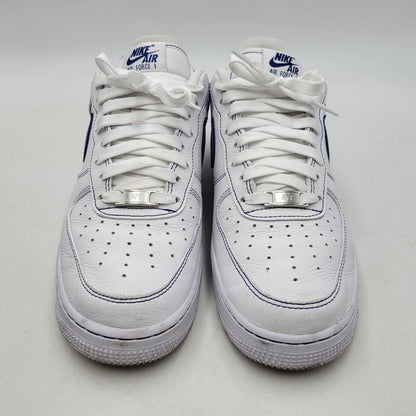 【中古品】【メンズ】 NIKE ナイキ AIR FORCE 1 '07 LV8 HQ2037-100 エア フォース 1 '07 LV8 スニーカー シューズ 靴 160-260704-as-13-izu サイズ：27cm カラー：WHITE/DEEP ROYAL BLUE 万代Net店