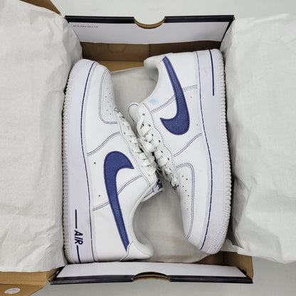 【中古品】【メンズ】 NIKE ナイキ AIR FORCE 1 '07 LV8 HQ2037-100 エア フォース 1 '07 LV8 スニーカー シューズ 靴 160-260704-as-13-izu サイズ：27cm カラー：WHITE/DEEP ROYAL BLUE 万代Net店