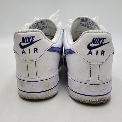 【中古品】【メンズ】 NIKE ナイキ AIR FORCE 1 '07 LV8 HQ2037-100 エア フォース 1 '07 LV8 スニーカー シューズ 靴 160-260704-as-13-izu サイズ：27cm カラー：WHITE/DEEP ROYAL BLUE 万代Net店