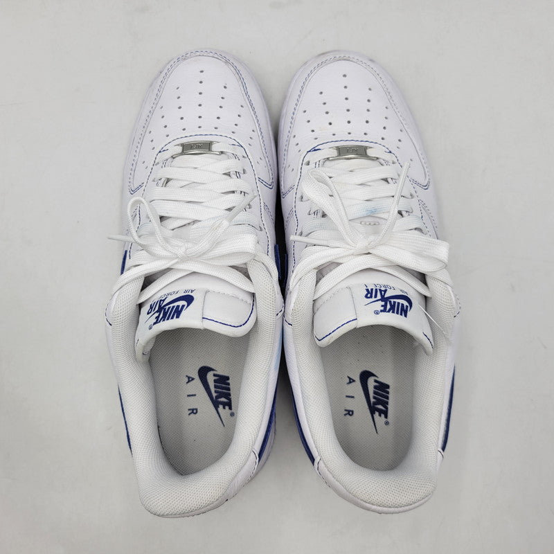 【中古品】【メンズ】 NIKE ナイキ AIR FORCE 1 '07 LV8 HQ2037-100 エア フォース 1 '07 LV8 スニーカー シューズ 靴 160-260704-as-13-izu サイズ：27cm カラー：WHITE/DEEP ROYAL BLUE 万代Net店