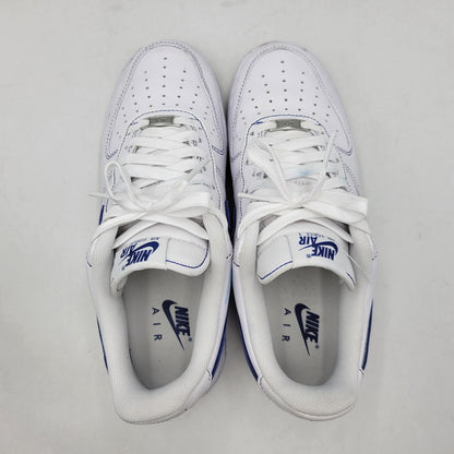 【中古品】【メンズ】 NIKE ナイキ AIR FORCE 1 '07 LV8 HQ2037-100 エア フォース 1 '07 LV8 スニーカー シューズ 靴 160-260704-as-13-izu サイズ：27cm カラー：WHITE/DEEP ROYAL BLUE 万代Net店
