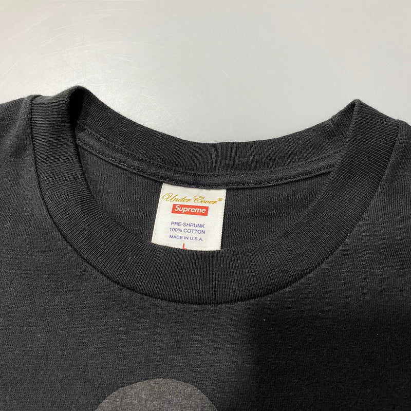 【中古品】【メンズ】 SUPREME シュプリーム × UNDERCOVER アンダーカバー 23SS LUPIN TEE ルパン Tシャツ トップス 半袖 149-260626-ya-11-izu サイズ：L カラー：ブラック 万代Net店