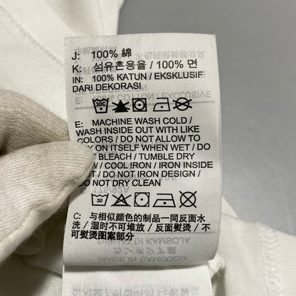 【中古品】【メンズ】 STUSSY ステューシー × NIKE ナイキ MEN'S T-SHIRT DV1774-100 メンズ Tシャツ コラボ 半袖 プリント トップス 142-260626-ay-04-izu サイズ：L カラー：ホワイト 万代Net店