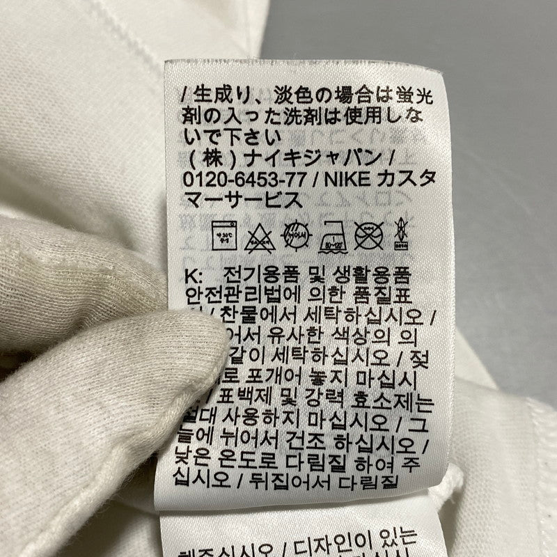 【中古品】【メンズ】 STUSSY ステューシー × NIKE ナイキ MEN'S T-SHIRT DV1774-100 メンズ Tシャツ コラボ 半袖 プリント トップス 142-260626-ay-04-izu サイズ：L カラー：ホワイト 万代Net店