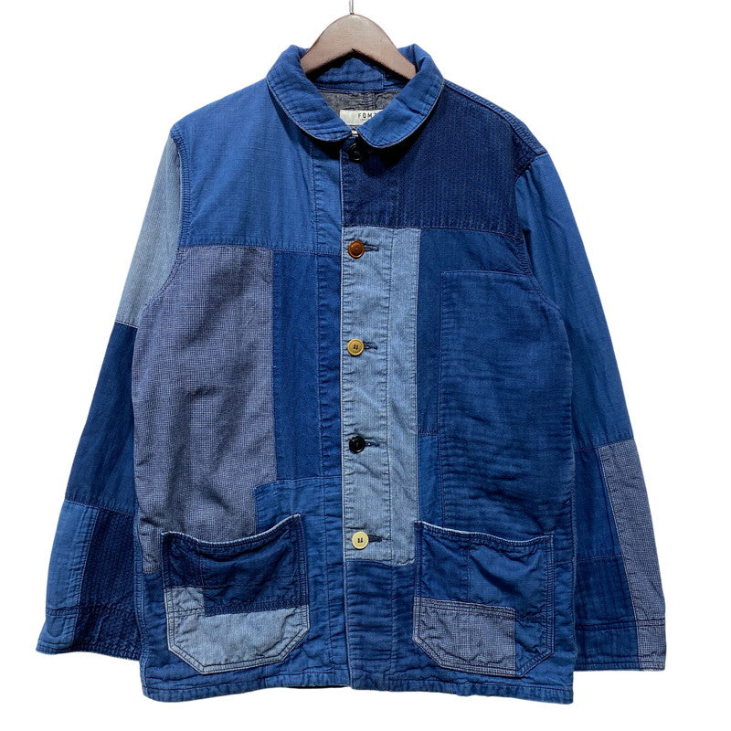 【中古品】【メンズ】 FDMTL ファンダメンタル CRAZY PATTERN DENIM COVERALL JACKET クレイジー パターン デニム カバーオール ジャケット 再構築 アウター 140-260626-ay-05-izu サイズ：3 カラー：インディゴ系 万代Net店