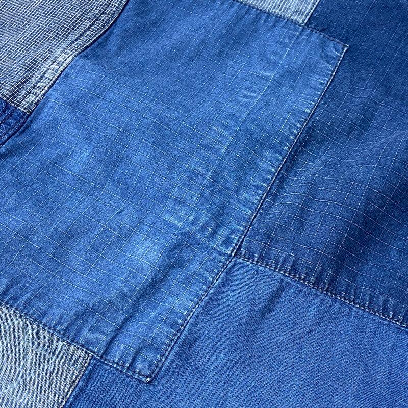 【中古品】【メンズ】 FDMTL ファンダメンタル CRAZY PATTERN DENIM COVERALL JACKET クレイジー パターン デニム カバーオール ジャケット 再構築 アウター 140-260626-ay-05-izu サイズ：3 カラー：インディゴ系 万代Net店