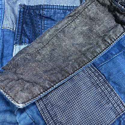 【中古品】【メンズ】 FDMTL ファンダメンタル CRAZY PATTERN DENIM COVERALL JACKET クレイジー パターン デニム カバーオール ジャケット 再構築 アウター 140-260626-ay-05-izu サイズ：3 カラー：インディゴ系 万代Net店