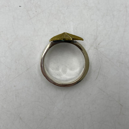 【中古品】【メンズ/レディース】 JAM HOME MADE ジャムホームメイド BRASS SILVER STAR RING ブラス シルバー スター リング 指輪 アクセサリー 192-260628-kh-08-izu カラー：シルバー 万代Net店