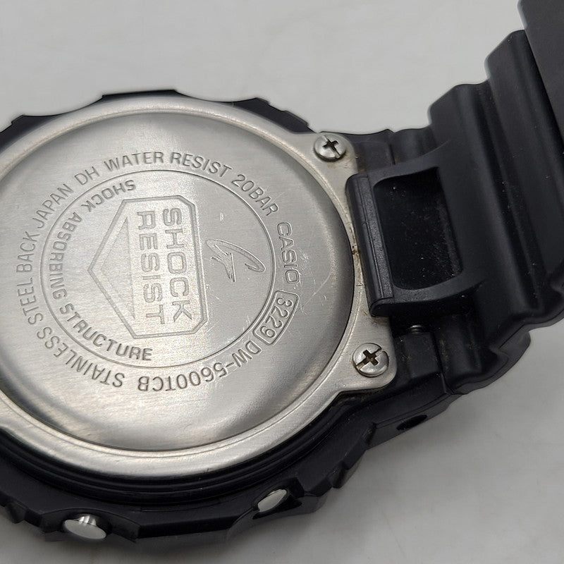 【中古品】【メンズ/レディース】 G-SHOCK ジーショック DIGITAL 5600 SERIES SAKURA STORM DW-5600TCB デジタル サクラストーム 腕時計 196-260704-as-14-izu サイズ：48.9 × 42.8 × 13.4 mm カラー：ブラック×ピンク 万代Net店
