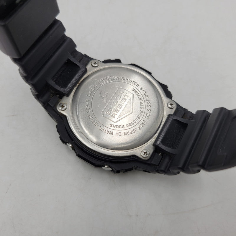 【中古品】【メンズ/レディース】 G-SHOCK ジーショック DIGITAL 5600 SERIES SAKURA STORM DW-5600TCB デジタル サクラストーム 腕時計 196-260704-as-14-izu サイズ：48.9 × 42.8 × 13.4 mm カラー：ブラック×ピンク 万代Net店