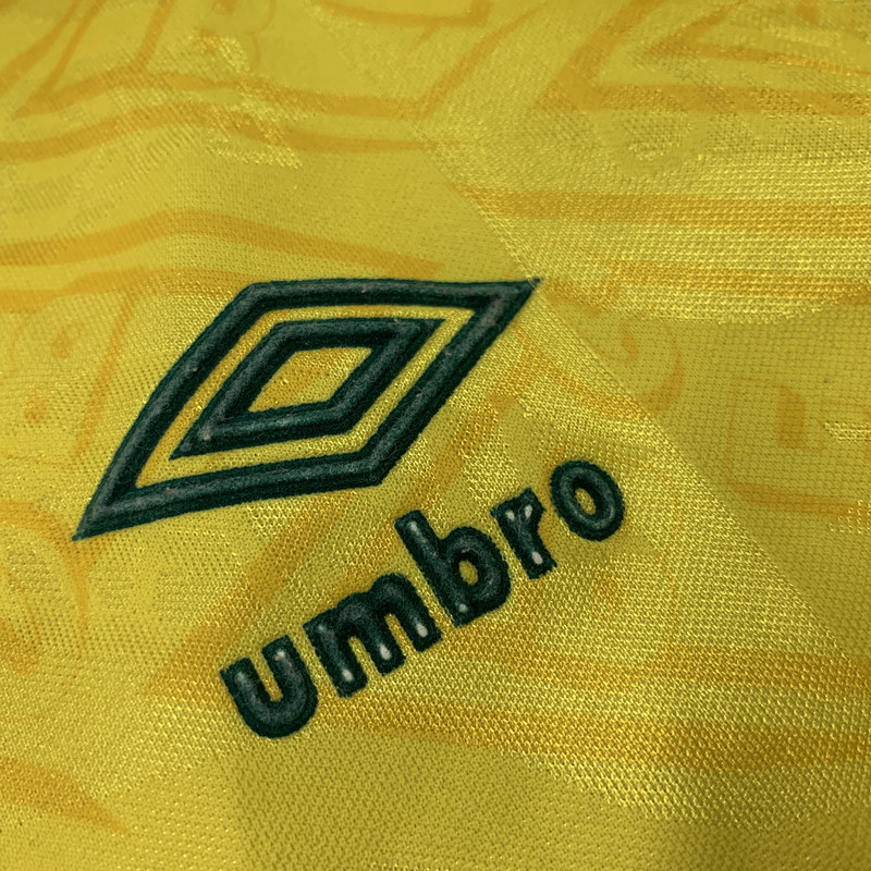 【中古品】【メンズ】 OLD UMBRO オールドアンブロ HOME UNIFORM ホームユニフォーム ブラジル代表 イングランド製 146-260704-as-19-izu カラー：イエロー 万代Net店