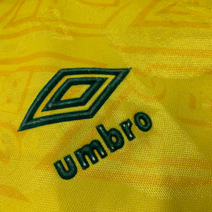 【中古品】【メンズ】 OLD UMBRO オールドアンブロ HOME UNIFORM ホームユニフォーム ブラジル代表 イングランド製 146-260704-as-19-izu カラー：イエロー 万代Net店