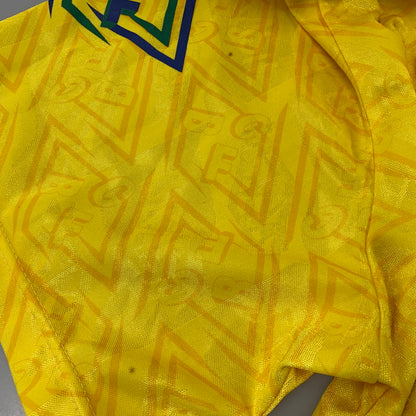 【中古品】【メンズ】 OLD UMBRO オールドアンブロ HOME UNIFORM ホームユニフォーム ブラジル代表 イングランド製 146-260704-as-19-izu カラー：イエロー 万代Net店