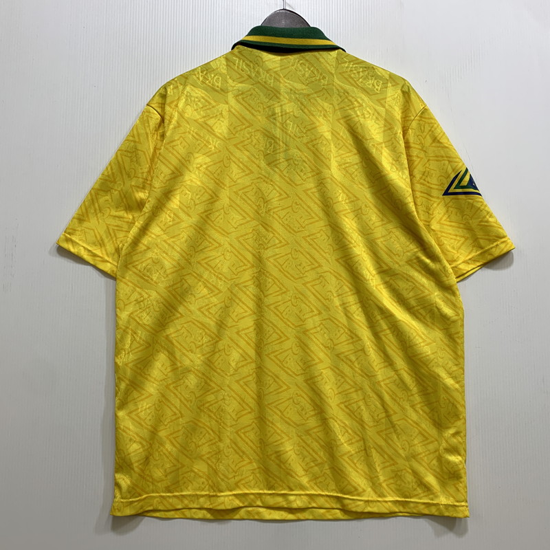【中古品】【メンズ】 OLD UMBRO オールドアンブロ HOME UNIFORM ホームユニフォーム ブラジル代表 イングランド製 146-260704-as-19-izu カラー：イエロー 万代Net店