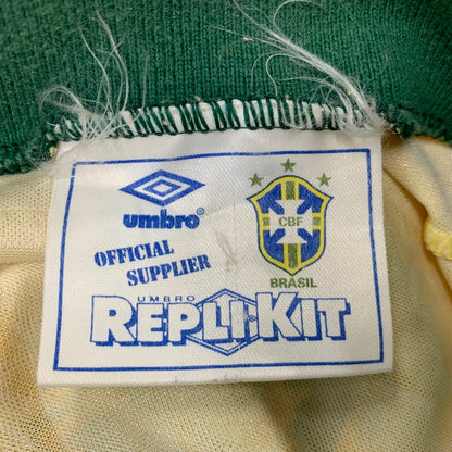 【中古品】【メンズ】 OLD UMBRO オールドアンブロ HOME UNIFORM ホームユニフォーム ブラジル代表 イングランド製 146-260704-as-19-izu カラー：イエロー 万代Net店