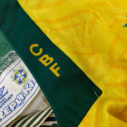 【中古品】【メンズ】 OLD UMBRO オールドアンブロ HOME UNIFORM ホームユニフォーム ブラジル代表 イングランド製 146-260704-as-19-izu カラー：イエロー 万代Net店