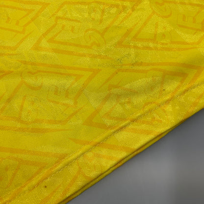 【中古品】【メンズ】 OLD UMBRO オールドアンブロ HOME UNIFORM ホームユニフォーム ブラジル代表 イングランド製 146-260704-as-19-izu カラー：イエロー 万代Net店