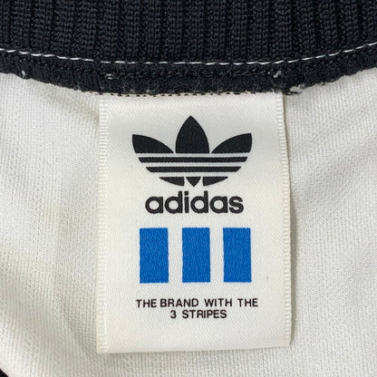 【中古品】【メンズ】 OLD ADIDAS オールドアディダス HENLEY NECK UNIFORM WEQ-1300D ヘンリーネック ユニフォーム デサント社製 ドイツ代表 146-260704-as-18-izu サイズ：O-XO カラー：ホワイト 万代Net店