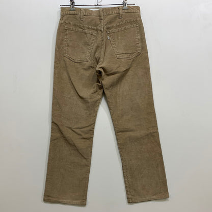 【中古品】【メンズ】 Levi's リーバイス CORDUROY PANTS 519-1523 コーデュロイ パンツ 刻印536 157-260704-as-27-izu サイズ：W34 カラー：ベージュ 万代Net店