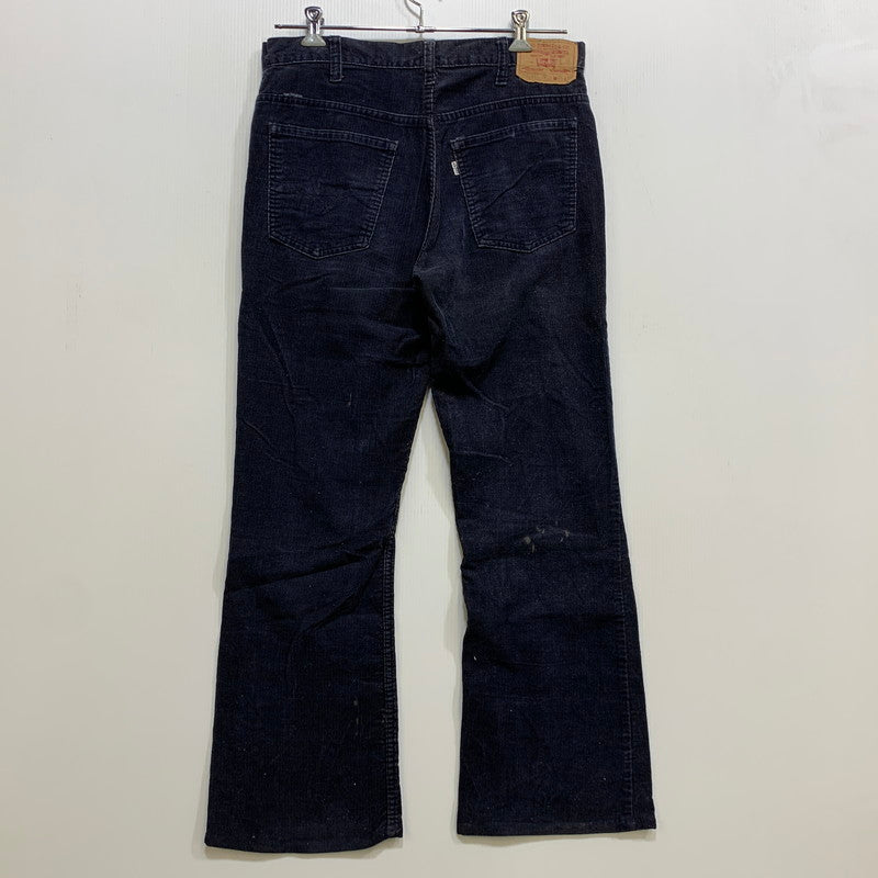 【中古品】【メンズ】 Levi's リーバイス CORDUROY PANTS 517-1517 コーデュロイ パンツ 刻印539 USA製 157-260704-as-26-izu サイズ：34×32 カラー：ネイビー 万代Net店