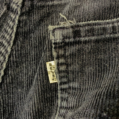 【中古品】【メンズ】 Levi's リーバイス CORDUROY PANTS 517-1517 コーデュロイ パンツ 刻印539 USA製 157-260704-as-26-izu サイズ：34×32 カラー：ネイビー 万代Net店