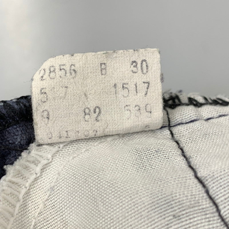 【中古品】【メンズ】 Levi's リーバイス CORDUROY PANTS 517-1517 コーデュロイ パンツ 刻印539 USA製 157-260704-as-26-izu サイズ：34×32 カラー：ネイビー 万代Net店