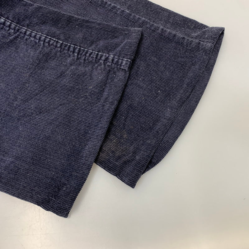 【中古品】【メンズ】 Levi's リーバイス CORDUROY PANTS 517-1517 コーデュロイ パンツ 刻印539 USA製 157-260704-as-26-izu サイズ：34×32 カラー：ネイビー 万代Net店