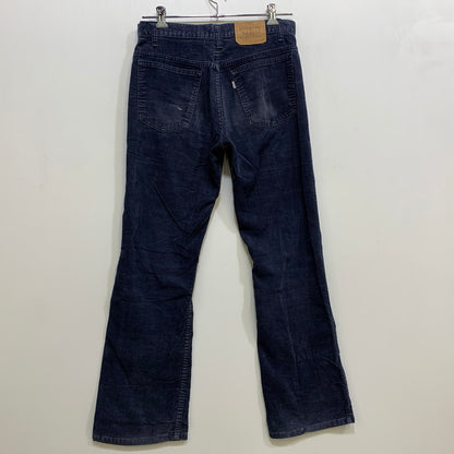 【中古品】【メンズ】 Levi's リーバイス 42TALON CORDUROY PANTS 517-1517 コーデュロイ パンツ 刻印539 USA製 157-260704-as-28-izu サイズ：33×32 カラー：ネイビー 万代Net店