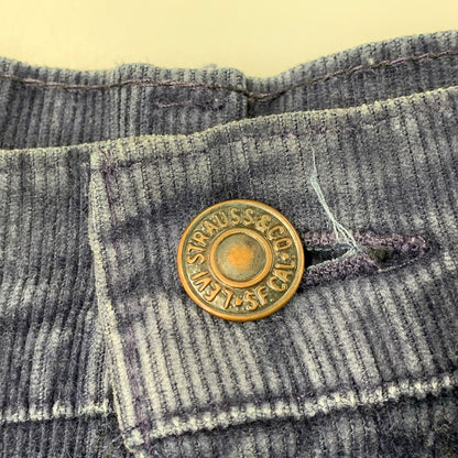 【中古品】【メンズ】 Levi's リーバイス 42TALON CORDUROY PANTS 517-1517 コーデュロイ パンツ 刻印539 USA製 157-260704-as-28-izu サイズ：33×32 カラー：ネイビー 万代Net店