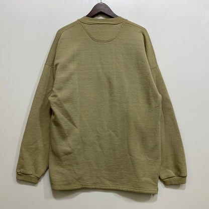 【中古品】【メンズ】 RUSSELL ATHLETIC ラッセルアスレティック HENRY NECK PLAIN SWEAT SHIRT ヘンリーネック スウェット USA製 146-260704-as-17-izu サイズ：L カラー：ベージュ 万代Net店