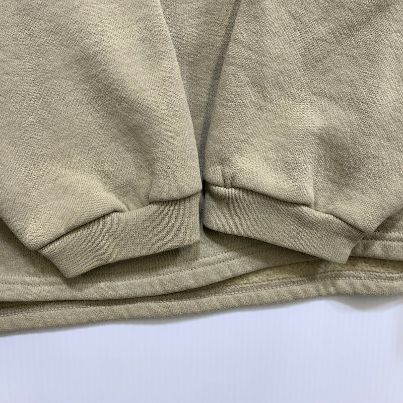 【中古品】【メンズ】 RUSSELL ATHLETIC ラッセルアスレティック HENRY NECK PLAIN SWEAT SHIRT ヘンリーネック スウェット USA製 146-260704-as-17-izu サイズ：L カラー：ベージュ 万代Net店