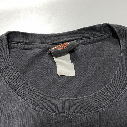 【中古品】【メンズ】 HARLEY DAVIDSON ハーレーダビッドソン BLUE FLAME JOKER L/S TEE ブルーフレイム ジョーカー ロングスリーブTシャツ 長袖 プリント トップス 146-260626-ay-02-izu カラー：ブラック 万代Net店