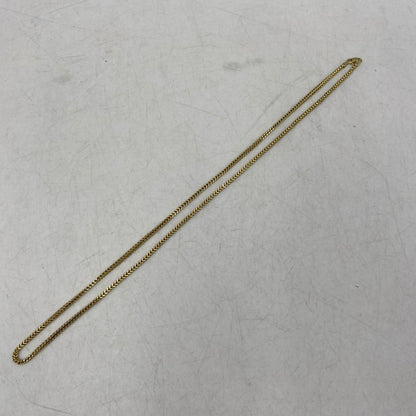 【中古品】【メンズ/レディース】 AVALANCHE アヴァランチ 10K FRANKLIN CHAIN NECKLACE フランクリン チェーン ネックレス アクセサリー 192-260628-kh-10-izu カラー：ゴールド 万代Net店