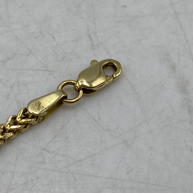 【中古品】【メンズ/レディース】 AVALANCHE アヴァランチ 10K FRANKLIN CHAIN NECKLACE フランクリン チェーン ネックレス アクセサリー 192-260628-kh-10-izu カラー：ゴールド 万代Net店