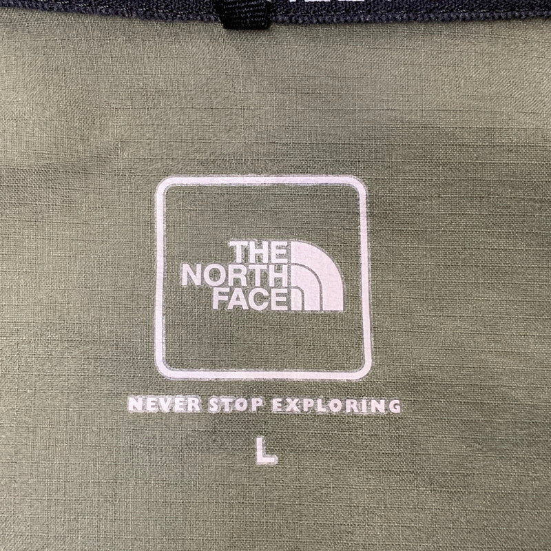 【中古品】【メンズ】 THE NORTH FACE ザ・ノースフェイス ANYTIME WIND HOODIE NP71975 エニータイムウィンドフーディ ジャケット 144-260704-as-25-izu サイズ：L カラー：カーキ 万代Net店