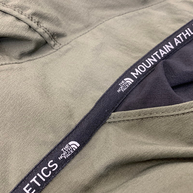 【中古品】【メンズ】 THE NORTH FACE ザ・ノースフェイス ANYTIME WIND HOODIE NP71975 エニータイムウィンドフーディ ジャケット 144-260704-as-25-izu サイズ：L カラー：カーキ 万代Net店