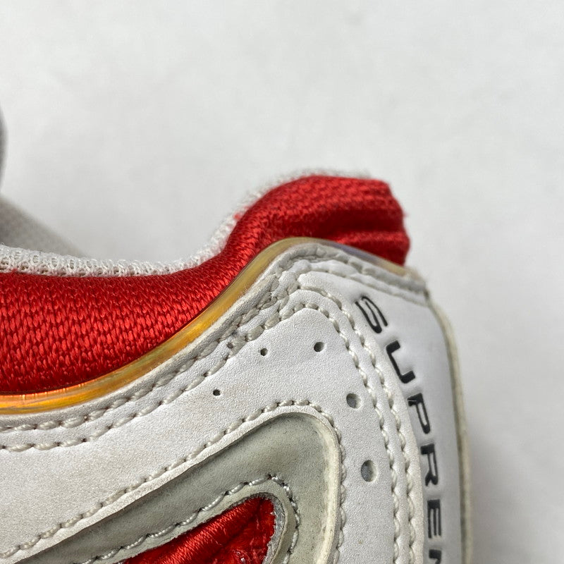 【中古品】【メンズ】 NIKE ナイキ × SUPREME シュプリーム AIR MAX TAILWIND 4/S AT3854-100 エアマックス テイルウインド 4/S スニーカー 靴 160-260628-as-22-izu サイズ：27cm カラー：WHITE UNIVERSITY RED-WHITE 万代Net店