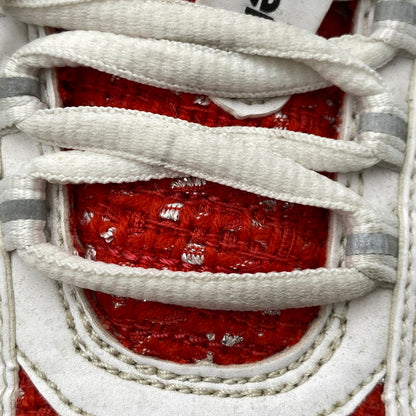【中古品】【メンズ】 NIKE ナイキ × SUPREME シュプリーム AIR MAX TAILWIND 4/S AT3854-100 エアマックス テイルウインド 4/S スニーカー 靴 160-260628-as-22-izu サイズ：27cm カラー：WHITE UNIVERSITY RED-WHITE 万代Net店