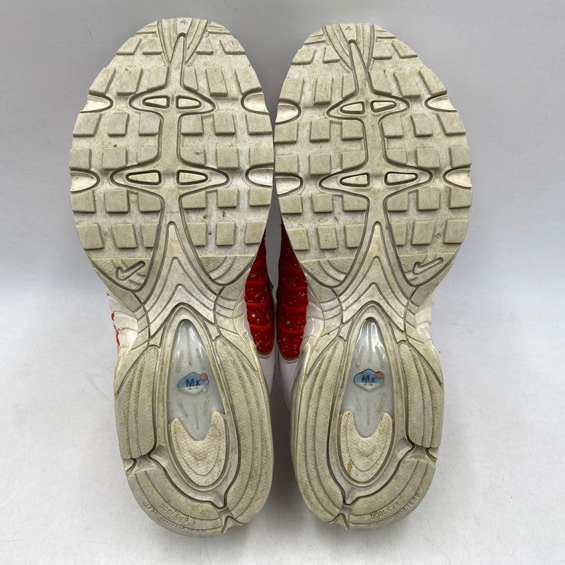 【中古品】【メンズ】 NIKE ナイキ × SUPREME シュプリーム AIR MAX TAILWIND 4/S AT3854-100 エアマックス テイルウインド 4/S スニーカー 靴 160-260628-as-22-izu サイズ：27cm カラー：WHITE UNIVERSITY RED-WHITE 万代Net店