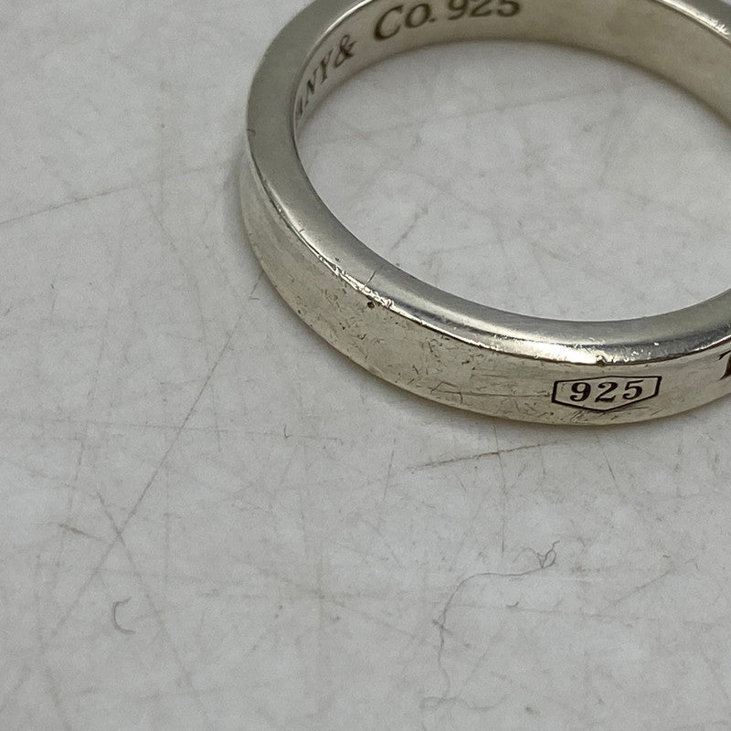 【中古品】【メンズ/レディース】 TIFFANY & CO. ティファニー 925 1837 NARROW RING ナロー リング 指輪 182-260628-kh-06-izu カラー：シルバー 万代Net店
