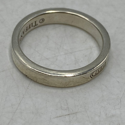【中古品】【メンズ/レディース】 TIFFANY & CO. ティファニー 925 1837 NARROW RING ナロー リング 指輪 182-260628-kh-06-izu カラー：シルバー 万代Net店