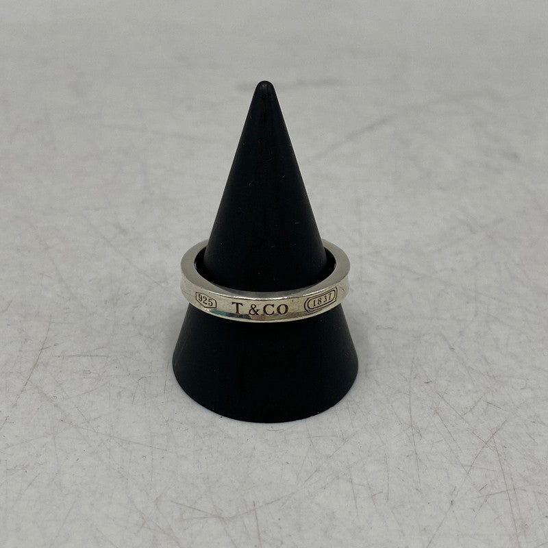 【中古品】【メンズ/レディース】 TIFFANY & CO. ティファニー 925 1837 NARROW RING ナロー リング 指輪 182-260628-kh-06-izu カラー：シルバー 万代Net店