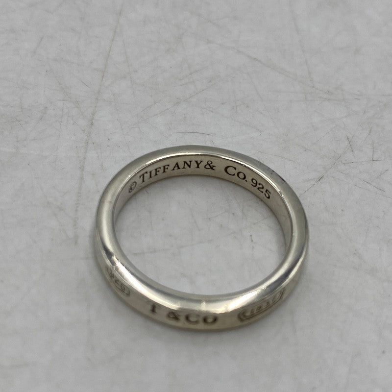 【中古品】【メンズ/レディース】 TIFFANY & CO. ティファニー 925 1837 NARROW RING ナロー リング 指輪 182-260628-kh-06-izu カラー：シルバー 万代Net店