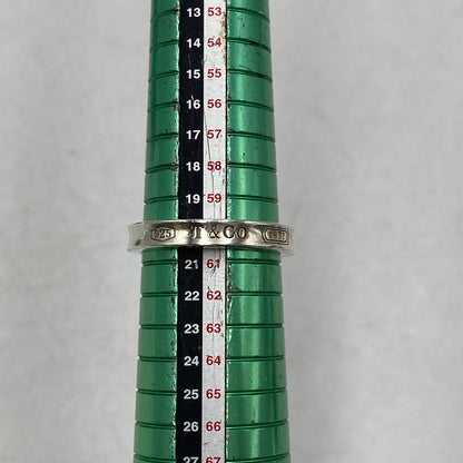 【中古品】【メンズ/レディース】 TIFFANY & CO. ティファニー 925 1837 NARROW RING ナロー リング 指輪 182-260628-kh-06-izu カラー：シルバー 万代Net店