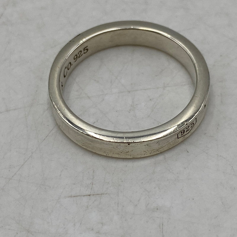 【中古品】【メンズ/レディース】 TIFFANY & CO. ティファニー 925 1837 NARROW RING ナロー リング 指輪 182-260628-kh-06-izu カラー：シルバー 万代Net店