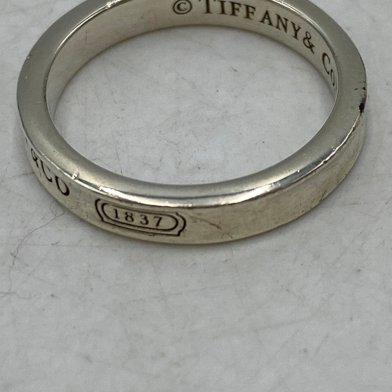 【中古品】【メンズ/レディース】 TIFFANY & CO. ティファニー 925 1837 NARROW RING ナロー リング 指輪 182-260628-kh-06-izu カラー：シルバー 万代Net店